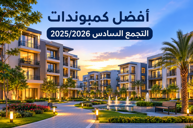 أفضل كمبوندات التجمع السادس 2025/2026 | دليل شامل للأسعار والمميزات